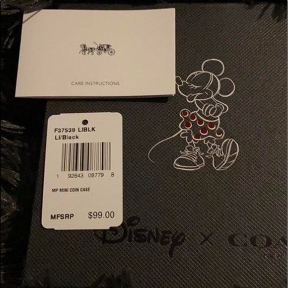 🖤COACHXDisney Mini Coin Case(💗COLLECTORS ITEM💗) - Picture 4 of 5